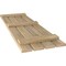 Ekena Millwork Americraft 4-Board, 3 Batten Exterior Real Wood Spaced Board-n-Batten Shutters, ARW401SB415X78UNH, PR ARW401SB415X78UNH - alternate 8
